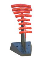 13189 - 8 PIECE Balldriver Tip T-Handle Tool Set - BONDHUS