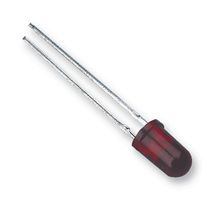 HLMP-3600 - LED, Red, Through Hole, T-1 3/4 (5mm), 10 mA, 5 V, 626 nm - BROADCOM