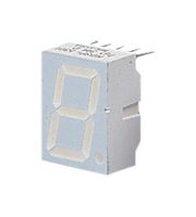 HDSP-5603 - 7 Segment LED Display, Green, 10 mA, 2.1 V, 3.1 mcd, 1, 14.22 mm - BROADCOM