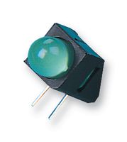 HLMP-3507-D00B2 - LED, Green, Through Hole, T-1 3/4 (5mm), 10 mA, 2.1 V, 569 nm - BROADCOM