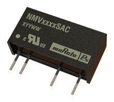 NMV0515SAC - Isolated Through Hole DC/DC Converter, 3kV Isolation, ITE, 1:1, 1 W, 1 Output, 15 V, 67 mA - MURATA POWER SOLUTIONS