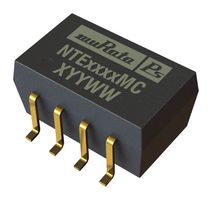 NTE0505MC - Isolated Surface Mount DC/DC Converter, Miniature, ITE, 1:1, 1 W, 1 Output, 5 V, 200 mA - MURATA POWER SOLUTIONS