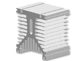 P3/180B - Heat Sink, For Isolated Power Modules, 0.39 °C/W, IGBT Power Module, 125 mm, 135 mm, 180 mm - SEMIKRON