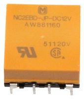 NC2EBD-JP-DC12V - RELAY, DPDT, 250VAC, 30VDC, 3A - PANASONIC