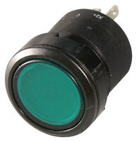 K84-603.3511 - Pushbutton Switch, 84, 22.5 mm, SPST-NO, Momentary, Flush, Green - EAO