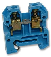 029438 AKZ4 - DIN Rail Mount Terminal Block, 2 Ways, 26 AWG, 12 AWG, 4 mm², Screw, 32 A - WEIDMULLER