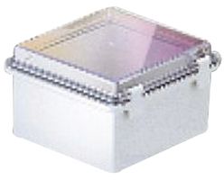 NBB-10263 - ENCLOSURE, BOX, PLASTIC, GRAY - BUD INDUSTRIES