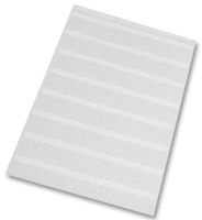 CSL-03418P-9 - Wire Marker, A4 Laser Printable, Self Laminating, 33.9mm x 18.18mm, PET (Polyester), White - RAYCHEM - TE CONNECTIVITY