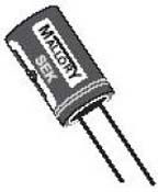 SEK222M016ST - ALUMINUM ELECTROLYTIC CAPACITOR 2200UF, 16V, 20%, RADIAL - CORNELL DUBILIER