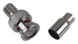 SPC15346 - RF/COAXIAL, BNC PLUG, STRAIGHT, CRIMP - MULTICOMP