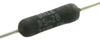 RS02B75R00FE12 - WIREWOUND RESISTOR, 75 OHM, 3W, 1% - VISHAY