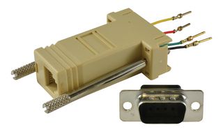SPC19784 - ADAPTER, DB-9 MALE RJ11 - MULTICOMP