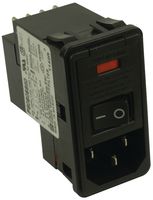 1-6609107-7. - POWER ENTRY MODULE, PLUG, 6A - CORCOM - TE CONNECTIVITY