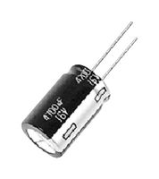 ECA0JHG331 - Electrolytic Capacitor, 330 µF, 6.3 V, ± 20%, Radial Leaded, 1000 hours @ 105°C, Polar - PANASONIC