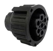 1813344-1 Circular Connector, 7Pos, Rcpt, Cable Te Connectivity