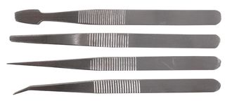 D02345 - Tweezer Set, 4 Piece - DURATOOL