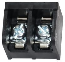 3-1437652-9 Terminal Block, Barrier, 2Pos, 22-12AWG Buchanan - Te Connectivity
