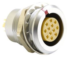 MCEGG2BC312KS - Circular Connector, Standard Circular Connector, 00 Series, Panel Mount Receptacle, 12 Contacts - MULTICOMP PRO