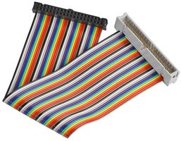 PSG-40MFRBW-200 - RIBBON CABLE, RAINBOW, M-F, 40WAY, 200MM - PRO SIGNAL