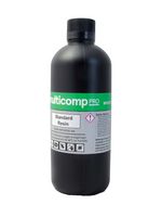 MP015173 - Resin, Deep Black, 1.111 g/cm³, 32% Elongation, 252mPa·s, 1kg - MULTICOMP PRO