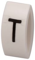 MP015613 - Wire Marker, K-Type, Carrier, T, Black, White, 6mm, 7 mm - MULTICOMP PRO