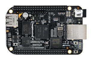 102110420 SBC, BeagleBone Black, AM3358BZCZ100, ARM Cortex-A8, 512MB RAM, 16GB Flash BEAGLEBOARD