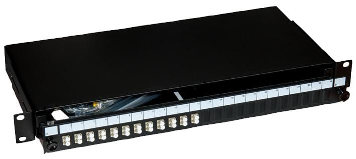 CONNECTIX CABLING SYSTEMS Patch Panels 009-022-040-12S LC FIBRE PATCH PANEL, 24PORT, 1U CONNECTIX CABLING SYSTEMS 3532818 009-022-040-12S