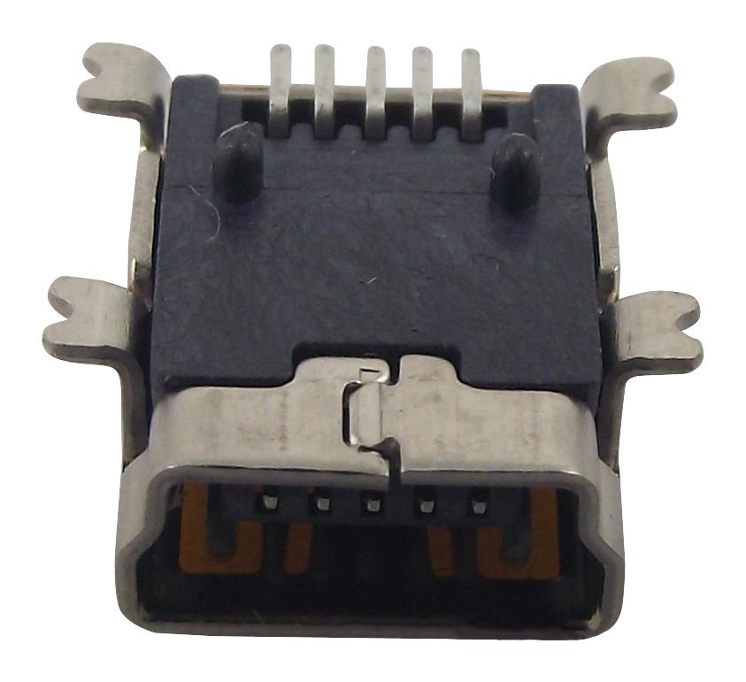 AMPHENOL ICC USB Connectors 10033526-N3212LF MINI USB CONN, TYPE B, RCPT, 5POS, SMT AMPHENOL ICC 2886062 10033526-N3212LF