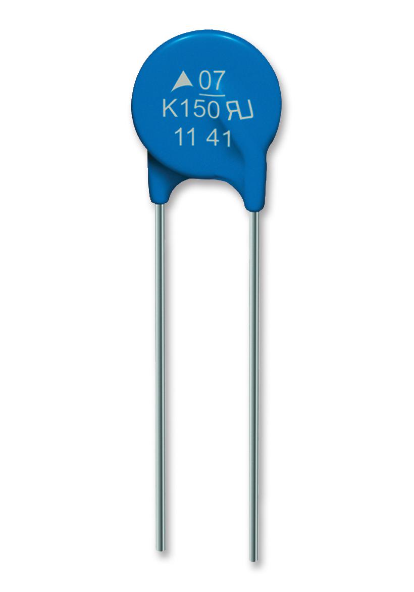 B72207S0300K111 VARISTOR, MOV, DISC 7MM, 93V EPCOS