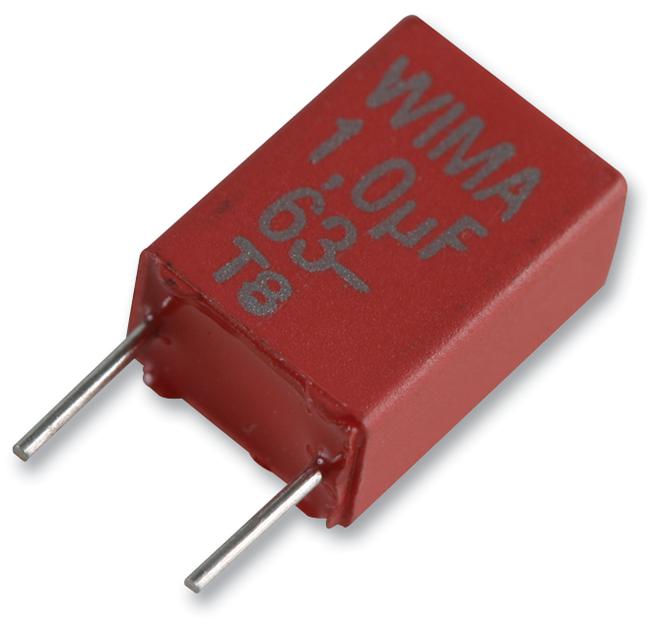 MKS2C034701C00JSSD CAP, 0.47µF, 63V, 5%, PET WIMA