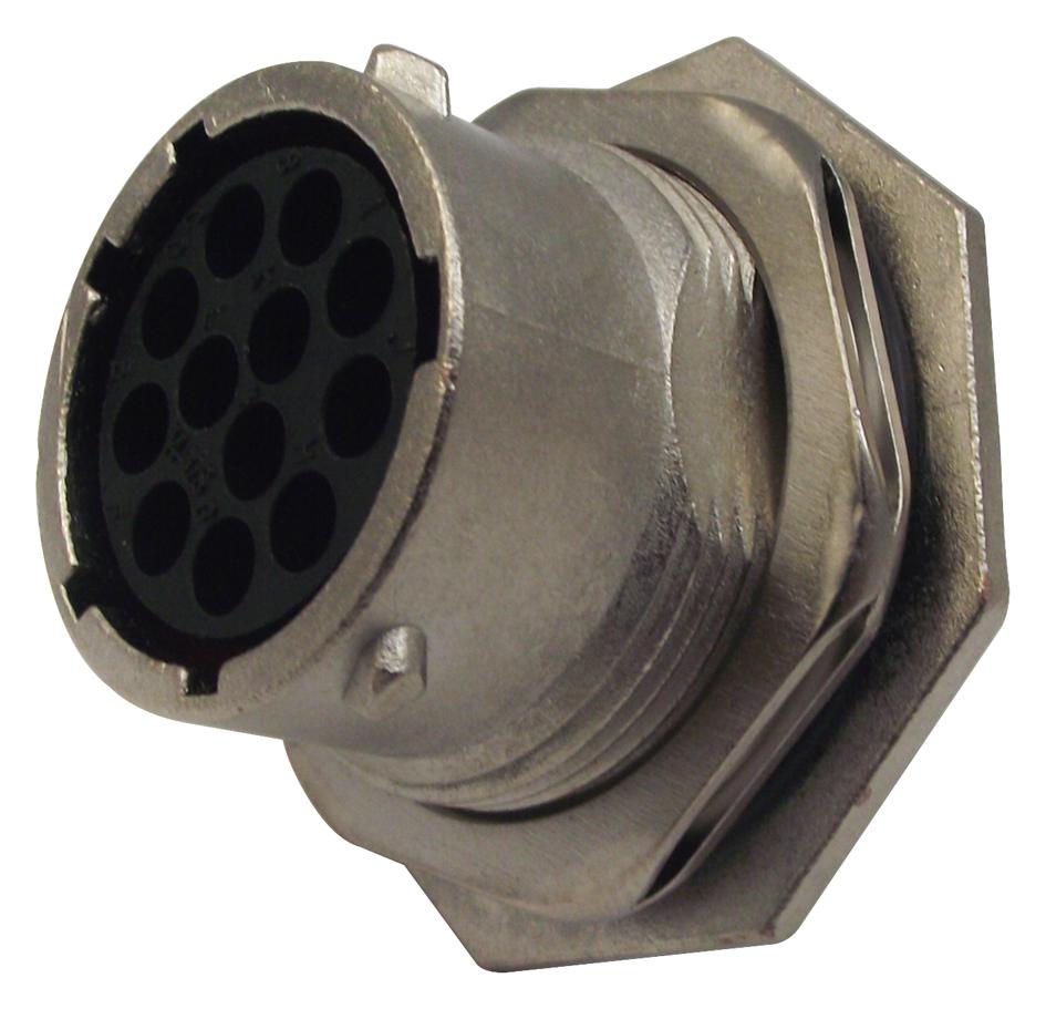UT071412SH6 SOCKET HOUSING, JAM NUT, 12WAY SOURIAU-SUNBANK / EATON