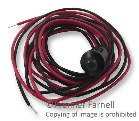 T000219 LED INDICATOR, PANEL MNT, 8MM, GREEN CML INNOVATIVE TECHNOLOGIES