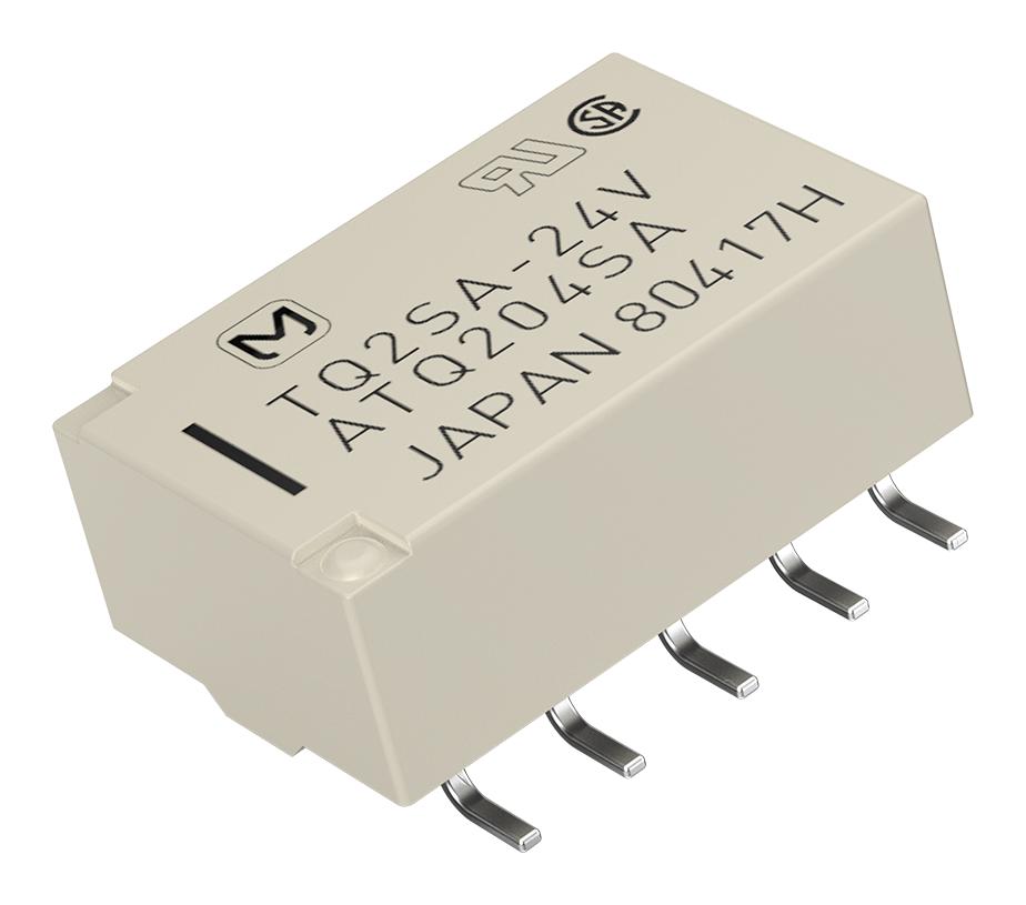 TQ2SA-24V-Z SIGNAL RELAY, DPDT, 24VDC, 1A, SMD PANASONIC