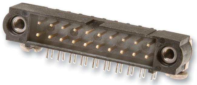 M80-5400842 PLUG, R/A, DIL, BD MNT, 8WAY HARWIN