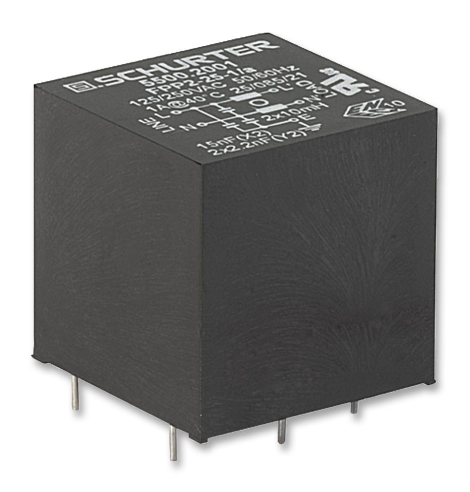 5500.2000 FILTER, 0.6A, PCB MOUNT SCHURTER