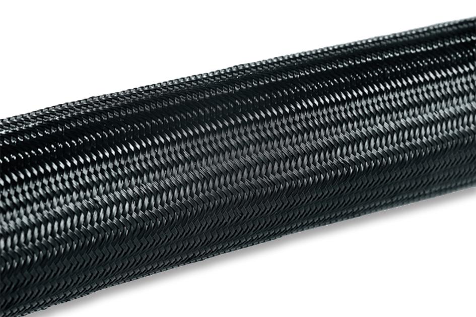 6TS18-22N BLACK SLEEVING, BRAID, 16MM, BLACK, 5M HELLERMANNTYTON