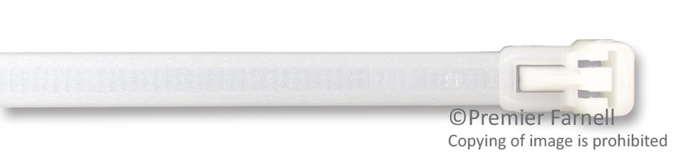 131-22519 CABLE TIE, NATURAL, 250MM, PK100 HELLERMANNTYTON