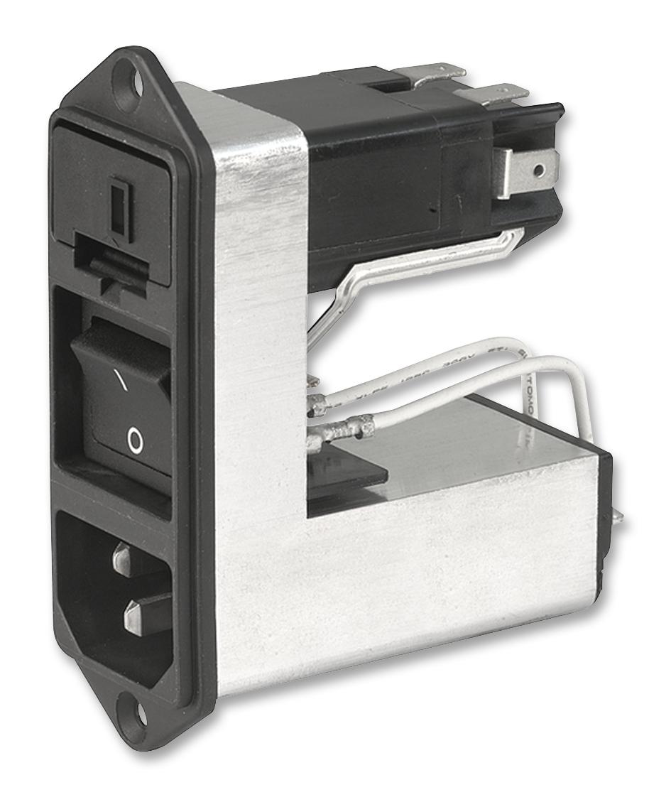 CD24.1101.151 FILTER, IEC, 2A, SWITCHED SCHURTER