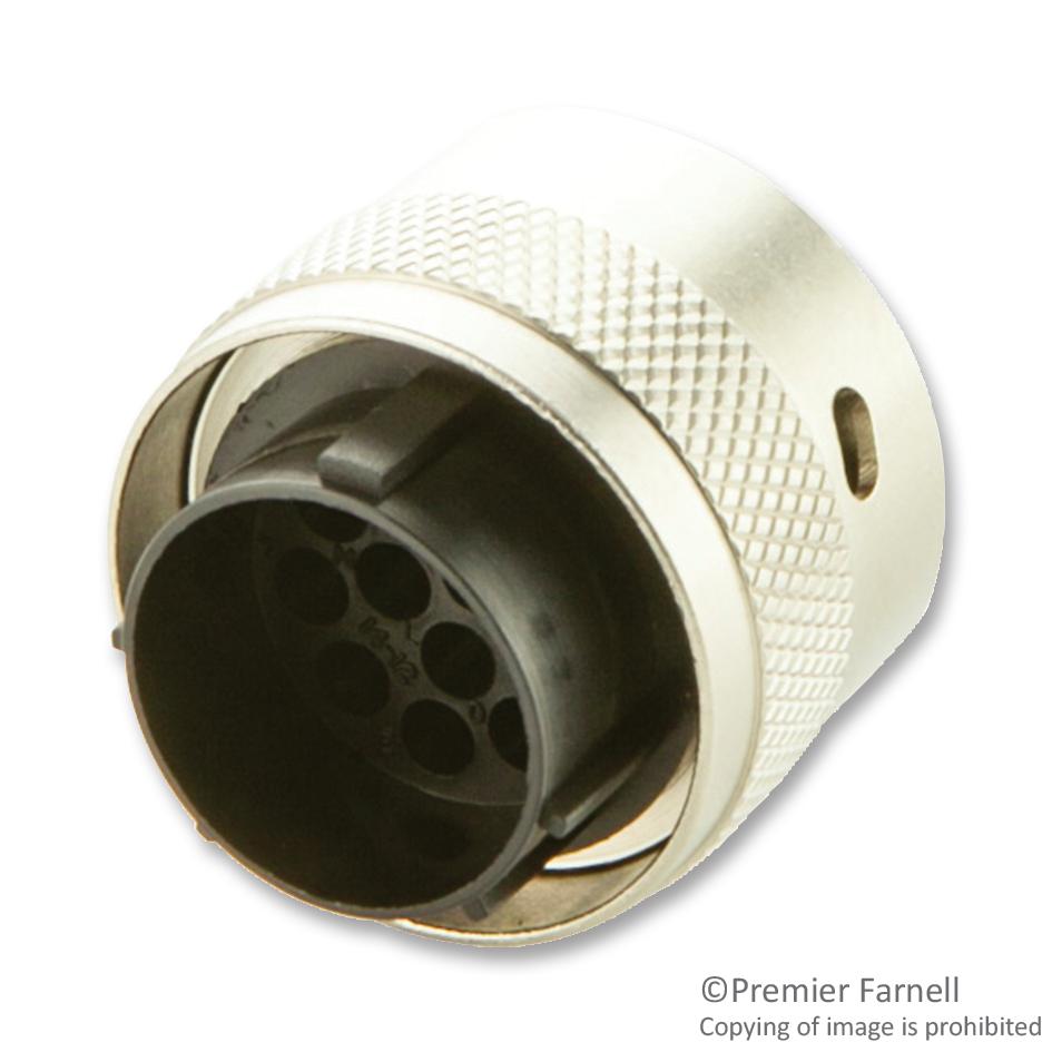 TR1412PMS1NB CIRCULAR CONNECTOR, PLUG, 12 WAY, CABLE ITT CANNON