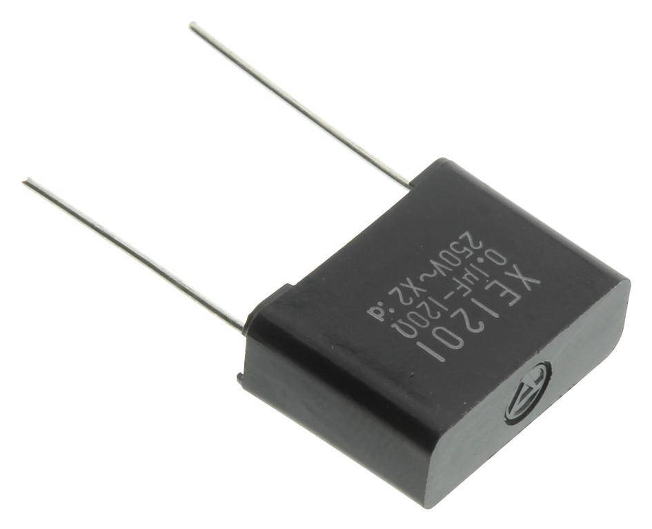 XE1201 CAP, 0.1µF, 250VAC, 20% ROXBURGH EMC