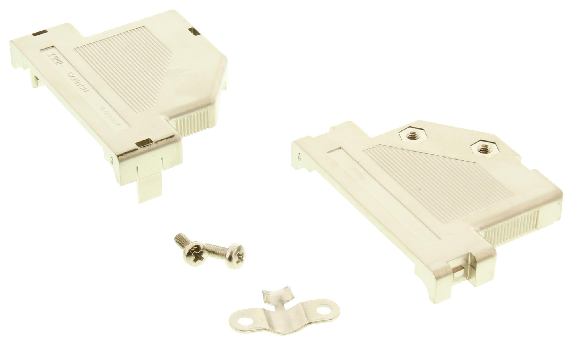 DB121073-51 BACKSHELL, D, METALLISED, 25WAY ITT CANNON