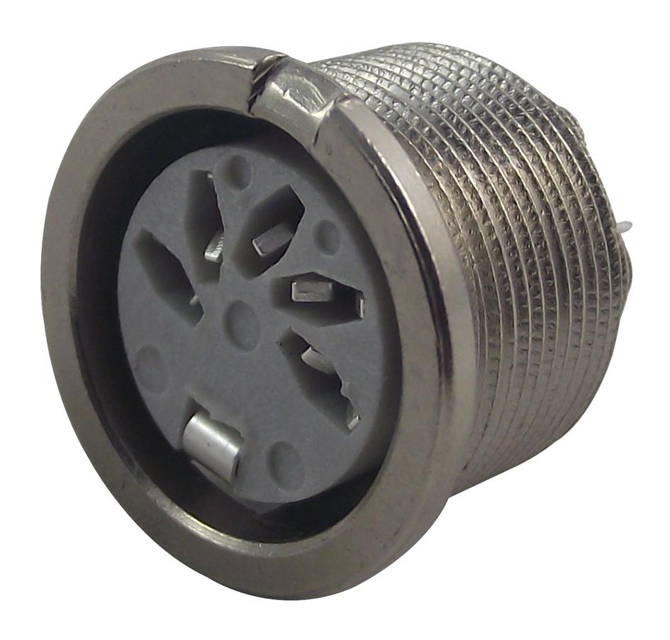 690-0500 SOCKET, DIN, PCB, SCREENED, 180DEG DELTRON COMPONENTS