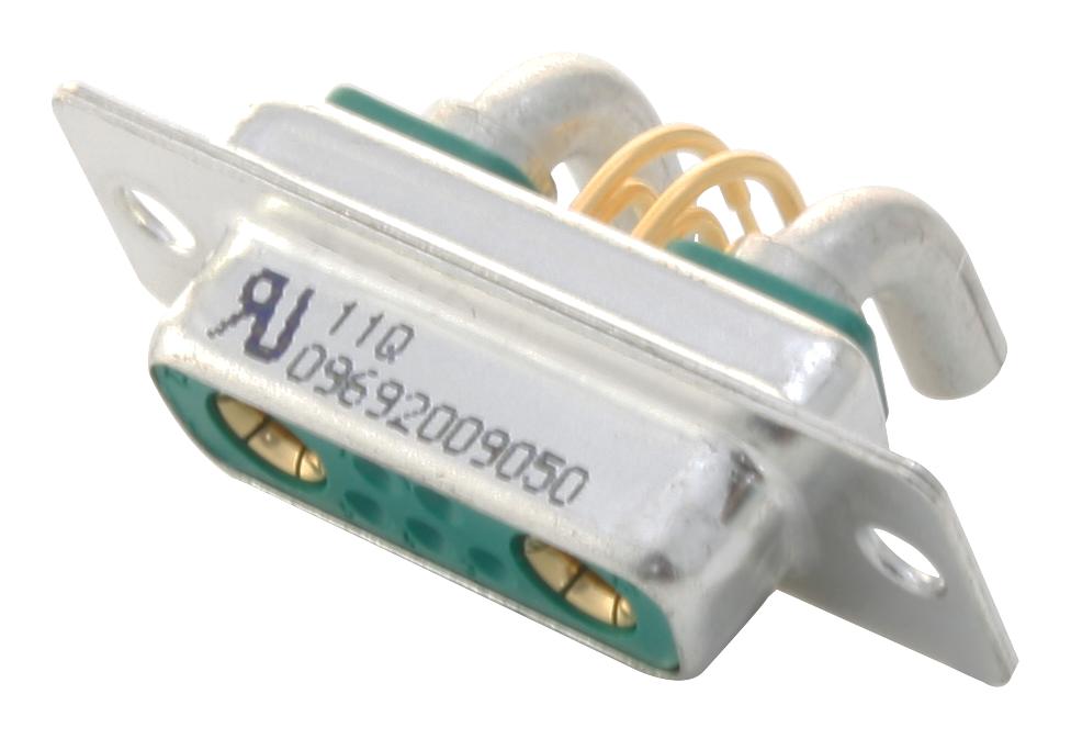 09 69 200 9050 SOCKET, D, MIXED POWER, 7W2 HARTING