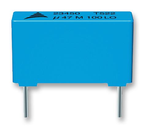 B32522C3474K000 CAP, 0.47µF, 250V, 10%, PET EPCOS