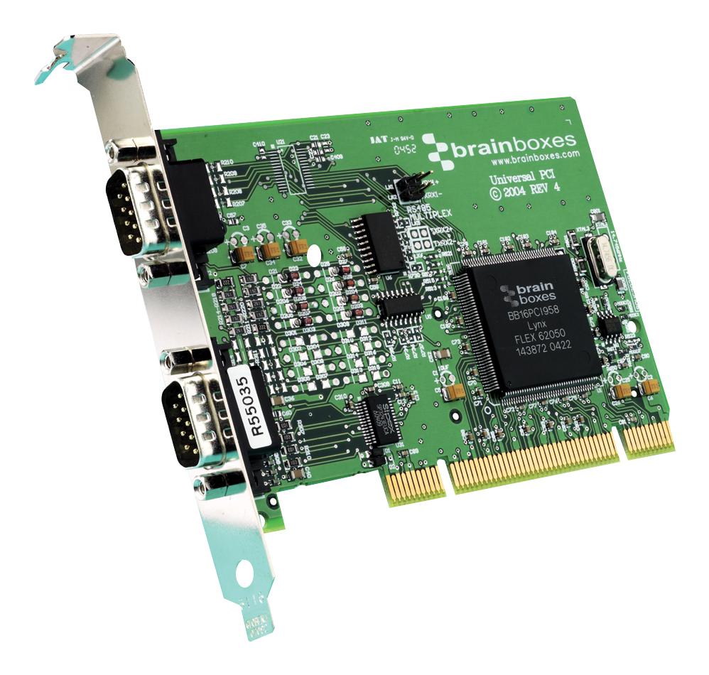 UC-357 CARD, PCI, RS232 & 422/485, 1PORT BRAINBOXES