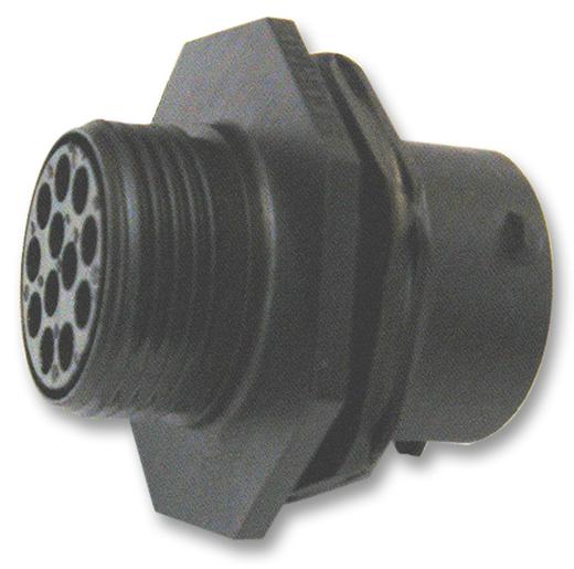 UTS71412S RECEPTACLE, JAM NUT, SIZE14, 12WAY, SKT SOURIAU-SUNBANK / EATON