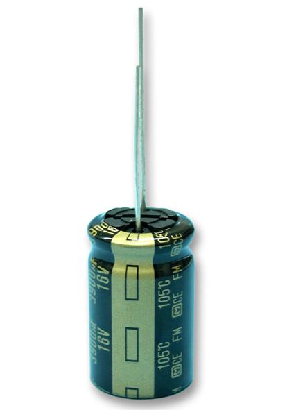 EEUFM1A122 CAP, 1200µF, 10V, 20% PANASONIC