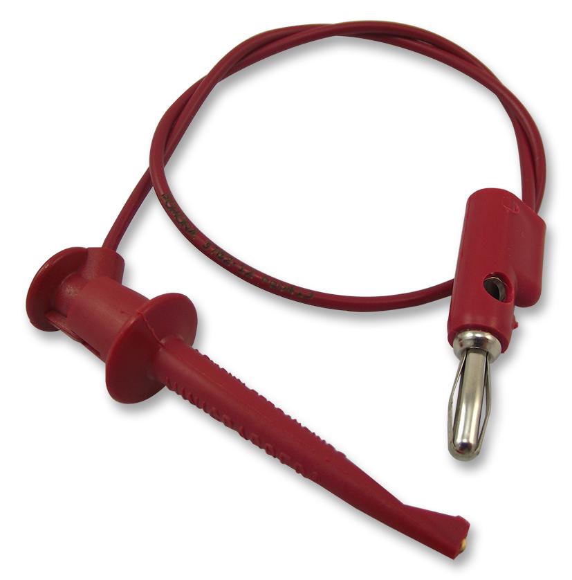 3782-12-2. TEST LEAD, RED, 304.8MM, 60V, 5A POMONA