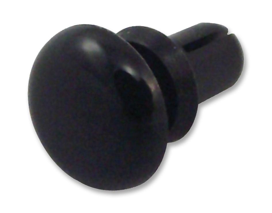 SR 3075B SNAP RIVET, NYLON 6, 3.2MM, BLACK, PK100 ESSENTRA COMPONENTS