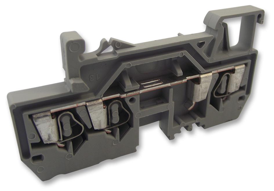 280-681 TERMINAL BLOCK, DIN RAIL, 3POS, 12AWG WAGO